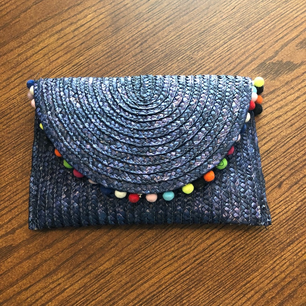 Pom Pom clutch from Francesca’s